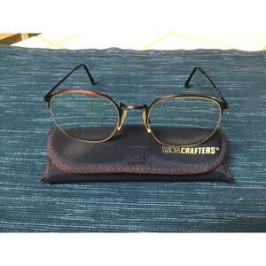 Vintage Giorgio GV114 Valente Sunglass Eyeglass Frames Italy Prescription 695A